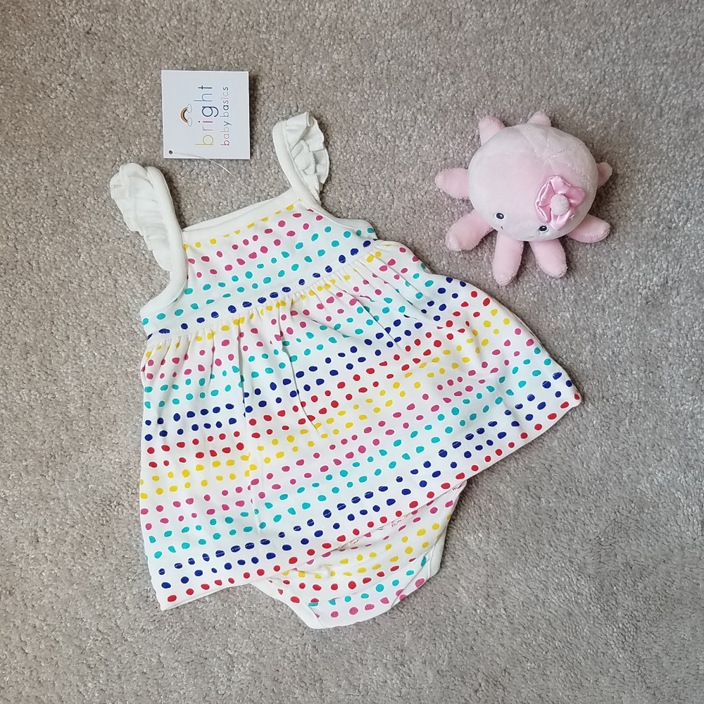 NWT Hanna Andersson Organic Apron Dress Set
